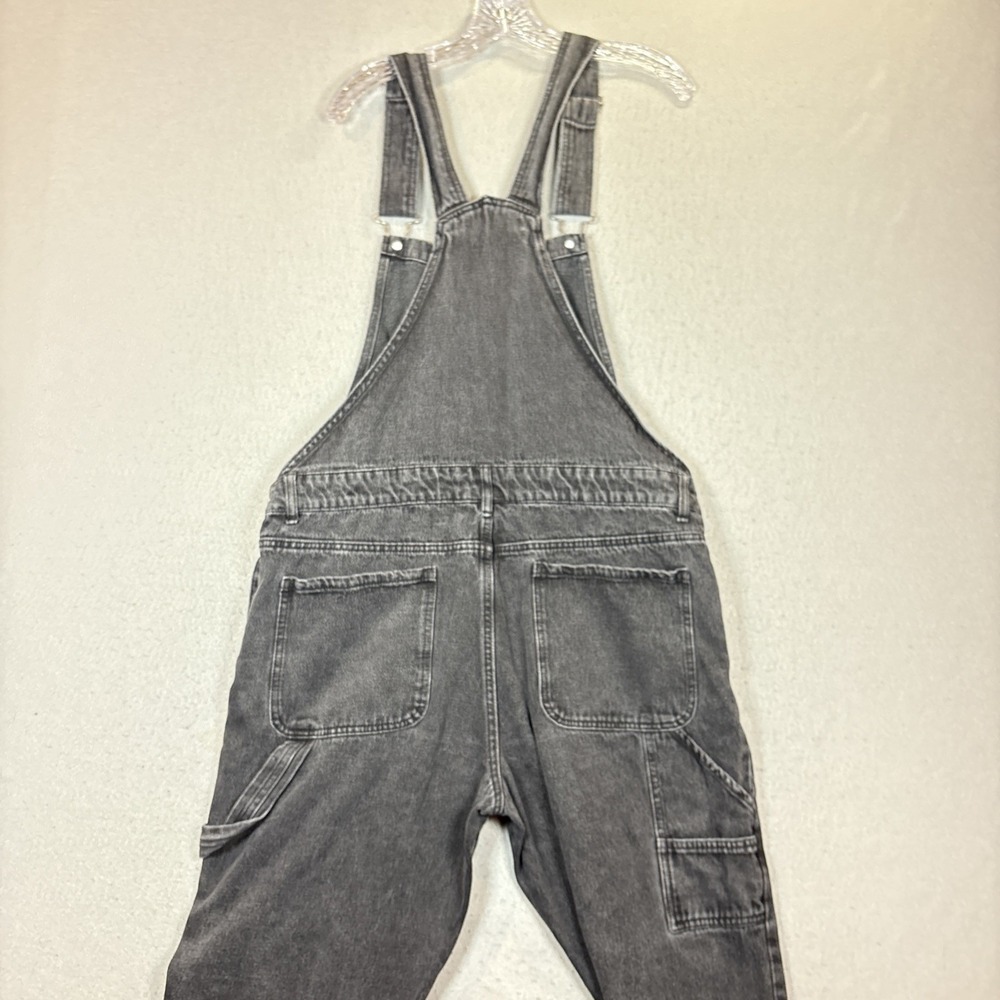 Men's Black Denim Forever 21 Overalls Large Y2K - Picture 9 of 11